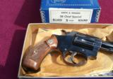 Smith & Wesson .38 chiefs special Pre-36 blued 2 inch - 1 of 10