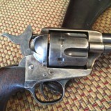 High Condition Colt Calvary R.A.C. 1890, Kopec SILVER Stamped, Colt Factory letters, Super Nice U.S. Holster - 2 of 15