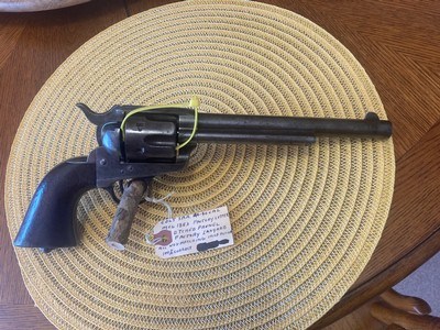 Colt Etched Panel, 44-40, ANTIQUE, SAA, Factory Letter, Purchased from TGCA former President, ALL ORIGINAL ! - Image 1 of 11