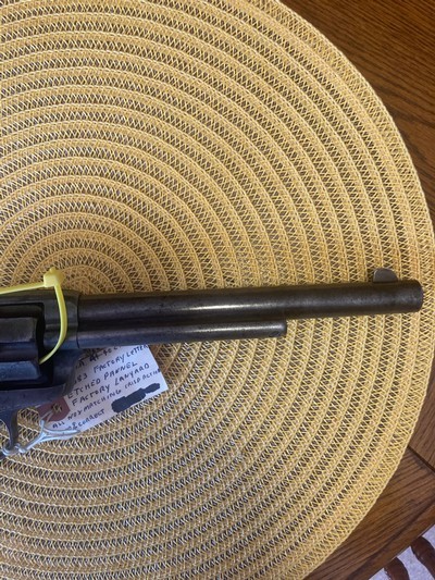 Colt Etched Panel, 44-40, ANTIQUE, SAA, Factory Letter, Purchased from TGCA former President, ALL ORIGINAL ! - Image 10 of 11