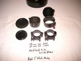 Lot of Redfield and Other Scope Accessories - 1 of 1