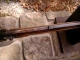 Antique Percussion Full Stock Southern Inlayed Long RifleAll Original Unaltered - 7 of 14