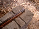 Antique Percussion Full Stock Southern Inlayed Long RifleAll Original Unaltered - 5 of 14
