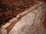 Antique Percussion Full Stock Southern Inlayed Long RifleAll Original Unaltered - 1 of 14