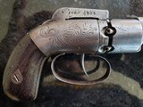 Ells Patent Revolver - Rare Round Frame .31 - 1 of 6