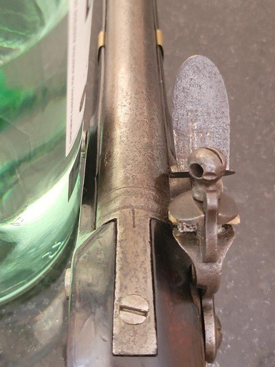 Fully Stamped/ London marked proofed 18th century British Service flintlock pistol. - Image 12 of 15