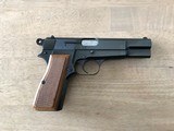 Browning Hi Power 9mm T Series Belgium 1969 /w/ Ring Hammer, Pouch and 2 Mags - 1 of 7
