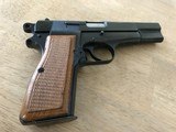 Browning Hi Power 9mm T Series Belgium 1969 /w/ Ring Hammer, Pouch and 2 Mags - 5 of 7