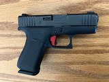 New Glock 43X 9mm Upgraded - Apex Tactical Trigger, Ameriglo Night Sights, Ext Slide Release, 10 & 15 Round Mags - 2 of 8