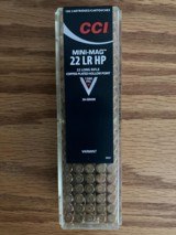 CCI Mini-Mag Varmint 22 LR HP 36 gr.1260 FPS 700 Rounds - 3 of 3