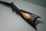 James ATKINSON Percussion RIFLE 1833-1836 RARE LEFT HANDED 1/3 Octagon 2/3 Round Barrel - 2 of 14