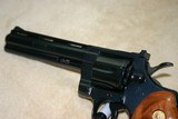 Colt PYTHON 357 Magnum REVOLVER 1976 6" Royal Blue Beauty - 4 of 12