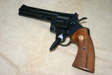 Colt PYTHON 357 Magnum REVOLVER 1976 6" Royal Blue Beauty - 2 of 12