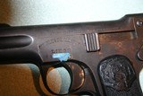 Charles CLEMENT Model 1903 25 ACP 2nd Type PISTOL Very Rare European Semi Automatic - 3 of 8