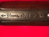 WINCHESTER 1873 .32-20 WCF 24" OCTAGON MANUFACTURED 1884 SERIAL # 194XXXB - 7 of 15