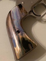 Freedom Arms Model 83 454 Casull, scoped with custom fossil mammoth ivory grips - 5 of 6