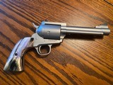 Custom .500 JRH Freedom Arms revolver with fossil mammoth ivory grips - 2 of 5