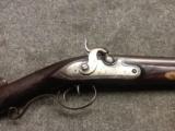 Flintlock 20 gauge double converted to percussion - 1 of 13