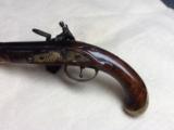 Original Flintlock Rifled large Pistol - 7 of 11