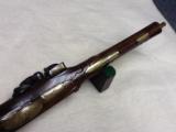 Original Flintlock Rifled large Pistol - 8 of 11