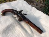 Original Flintlock Rifled large Pistol - 11 of 11