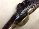Original Fancy Flintlock Raised Carved Pistol - 9 of 15