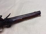 Original Fancy Flintlock Raised Carved Pistol - 3 of 15