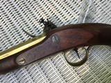 Antique Ryan and Watson, London, Brass mounted, Flintlock Pistol - 6 of 10