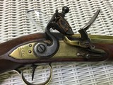 Antique Ryan and Watson, London, Brass mounted, Flintlock Pistol - 3 of 10