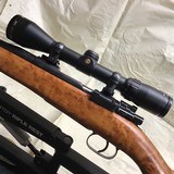 Custom, Small ring, 98 Mauser .243 Win. Birdseye maple, Unfired - 3 of 15