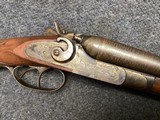 American Gun Co. N. Y. 12 gauge Hammer Damascus Double Shotgun - 3 of 15