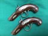 Original Pair Slotter & Co. Deringers .40 cal. - 2 of 14