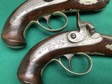 Original Pair Slotter & Co. Deringers .40 cal. - 10 of 14