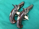 Original Pair Slotter & Co. Deringers .40 cal. - 4 of 14