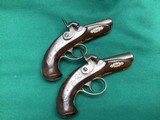 Original Pair Slotter & Co. Deringers .40 cal. - 7 of 14