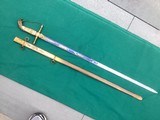 Eagle Head Decorated US 1825 Sword - 10 of 11
