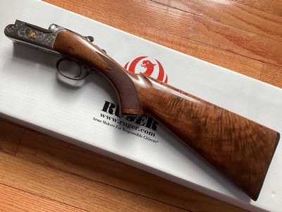 Ruger Red Label Engraved 28 gauge over under shotgun