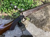 John Rigby, Rook and Rabbit rifle, early center hammer, .380 C.F. - Image 7 of 15