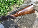 John Rigby, Rook and Rabbit rifle, early center hammer, .380 C.F. - Image 4 of 15