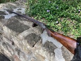 John Rigby, Rook and Rabbit rifle, early center hammer, .380 C.F.
