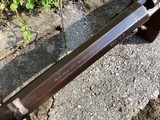 John Rigby, Rook and Rabbit rifle, early center hammer, .380 C.F. - Image 15 of 15
