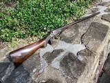 John Rigby, Rook and Rabbit rifle, early center hammer, .380 C.F. - Image 6 of 15