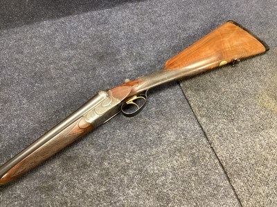 W&C Scott “Continental” 16 gauge double shotgun and Motor Case - Image 1 of 15
