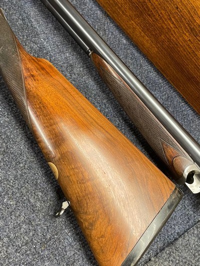 W&C Scott “Continental” 16 gauge double shotgun and Motor Case - Image 4 of 15