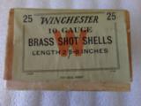 Winchester 12 ga. BRASS shot shells - 2 of 4