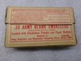 Winchester .30 ARMY BLANK PAPER BULLETS - 1 of 4