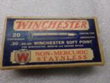 Winchester .30 soft point
- 1 of 8