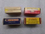 Winchester .22 Automatic Lot of 4 boxes - 3 of 7