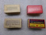 Winchester .22 Automatic Lot of 4 boxes - 2 of 7
