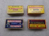 Winchester .22 Automatic Lot of 4 boxes - 1 of 7